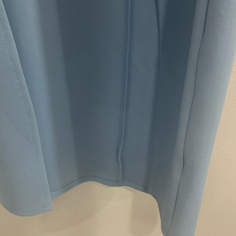 Hello Molly Blue Asymmetrical Sheath Dress Like New for Party’s and Weddings - Picture 7 of 14